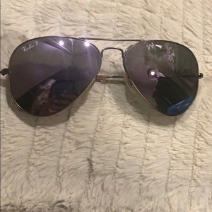 ray ban aviator sunglasses polarized